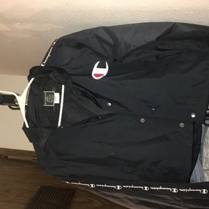 Champion button up wind breaker